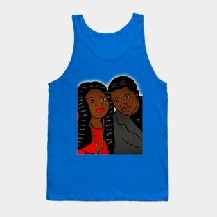 Willie and Colleen Wedding Picture Tank Top